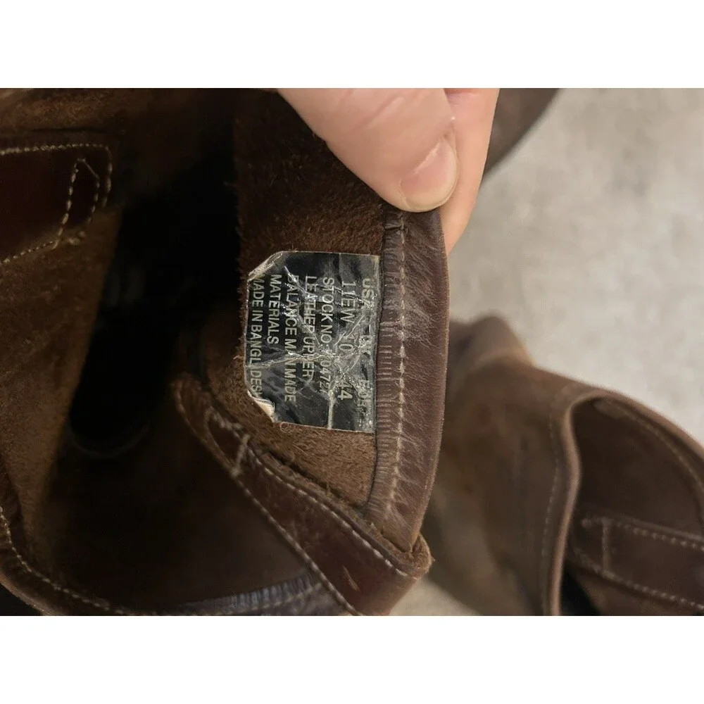 WOLVERINE Men's Wellington Sz 11EW Brown Leather DD Work‎ Steel Toe Boot W04707
